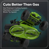 Greenworks 60V 42″ Cordless Battery CrossoverT Riding Lawn Mowers.