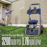 Westinghouse 3,200 PSI 1.76 GPM Electric Cold Water Pressure Washer with 5 Nozzles and Soap Tank