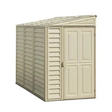 Duramax 4ft x 8ft Sidemate Vinyl Resin Outdoor Storage Shed