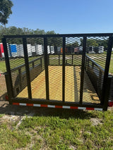 2025 6X12TA UTITILY TRAILER 2 FT WALLS 4568