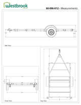 Stirling 5-ft x 8-ft Steel Utility Trailer ( 1250-lb Capacity ) 5266161