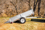 DK2 4.5-ft x 7.5-ft Steel Utility Trailer ( 1295-lb Capacity ) 2491712