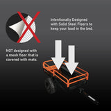 Impact Implements 1500 lb Utility Cargo Trailer with Pivot Dump for ATV, UTV, and Lawn Tractor