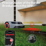Redkey MGC1000 Robot Lawn Mower for 0.25 Acre with Auto Recharge