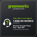 Greenworks 60V 21″ Self Propelled Lawn Mower with (1) 8.0 Ah Battery & Rapid Charger 2546402