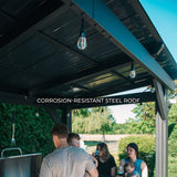 Rockport XL Steel Grill Gazebo