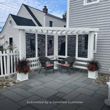 Richmond Modern Steel Cabana Pergola
