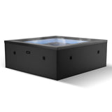 Wave Garda | 4-Person Eco Foam Hot Tub | Integrated Heater | Charcoal Black