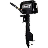 Coleman Powersports 5 HP 4 Stroke Outboards Boat Motors with Easy Pull Start F5BMS