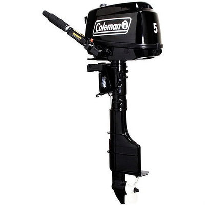 Coleman Powersports 5 HP 4 Stroke Outboards Boat Motors with Easy Pull Start F5BMS