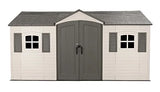 Lifetime Legacy 15×8 Plastic Storage Shed Kit w/ Floors