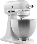 KitchenAid – Classic Series 4.5 Quart Tilt-Head Stand Mixer – White