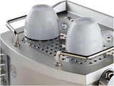 De’Longhi – Espresso Machine with 15 bars of pressure, Milk Frother and removable water tank – Stainless Steel