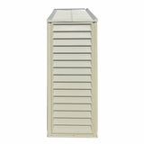 DuraMax 10.5ft x 2.75ft SidePro Vinyl Shed with Foundation Kit