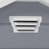 Keter Manor 4 ft. W x 6 ft. D Vertical Resin Outdoor Storage Shed Ideal For Patio Installation Included