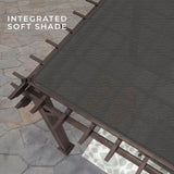 Backyard Discovery 12 ft. x 10 ft. Steel Traditional Pergola