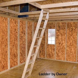 Best barns Hampton 12×16 Wood Storage Shed Kit Installation Included