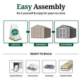 Little Cottage Co. Pre-Cut 12×12 Value Gable Shed Kits