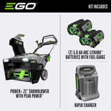 EGO SNT2102 21″ Cordless Snow Blower Kits