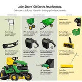 42″ Gas Riding Lawn Tractor – Hydrostatic Drive, Heavy-Duty Residential Mower