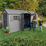 Lifetime 15 Ft X 8 Ft Outdoor Storage Sheds – 60318